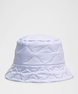 Quilted Fleece-Lined Bucket Hat