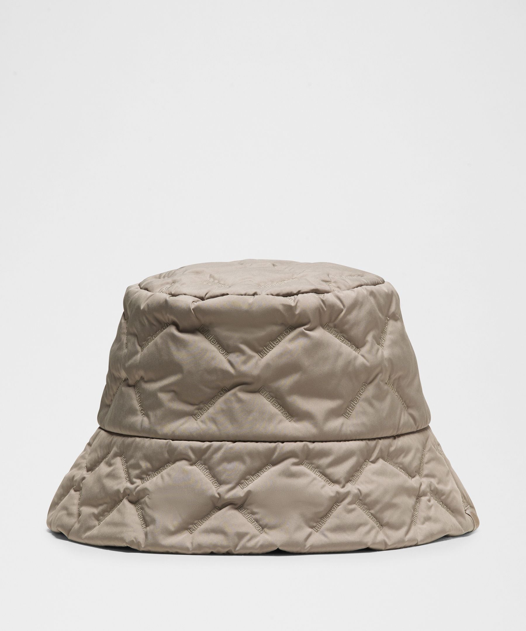 Quilted Fleece-Lined Bucket Hat