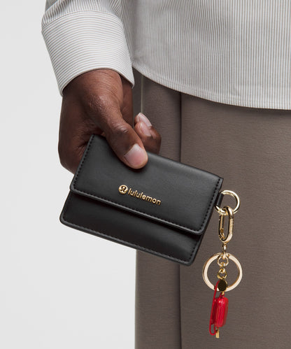 Leather Alternative Front-Flap Card Case