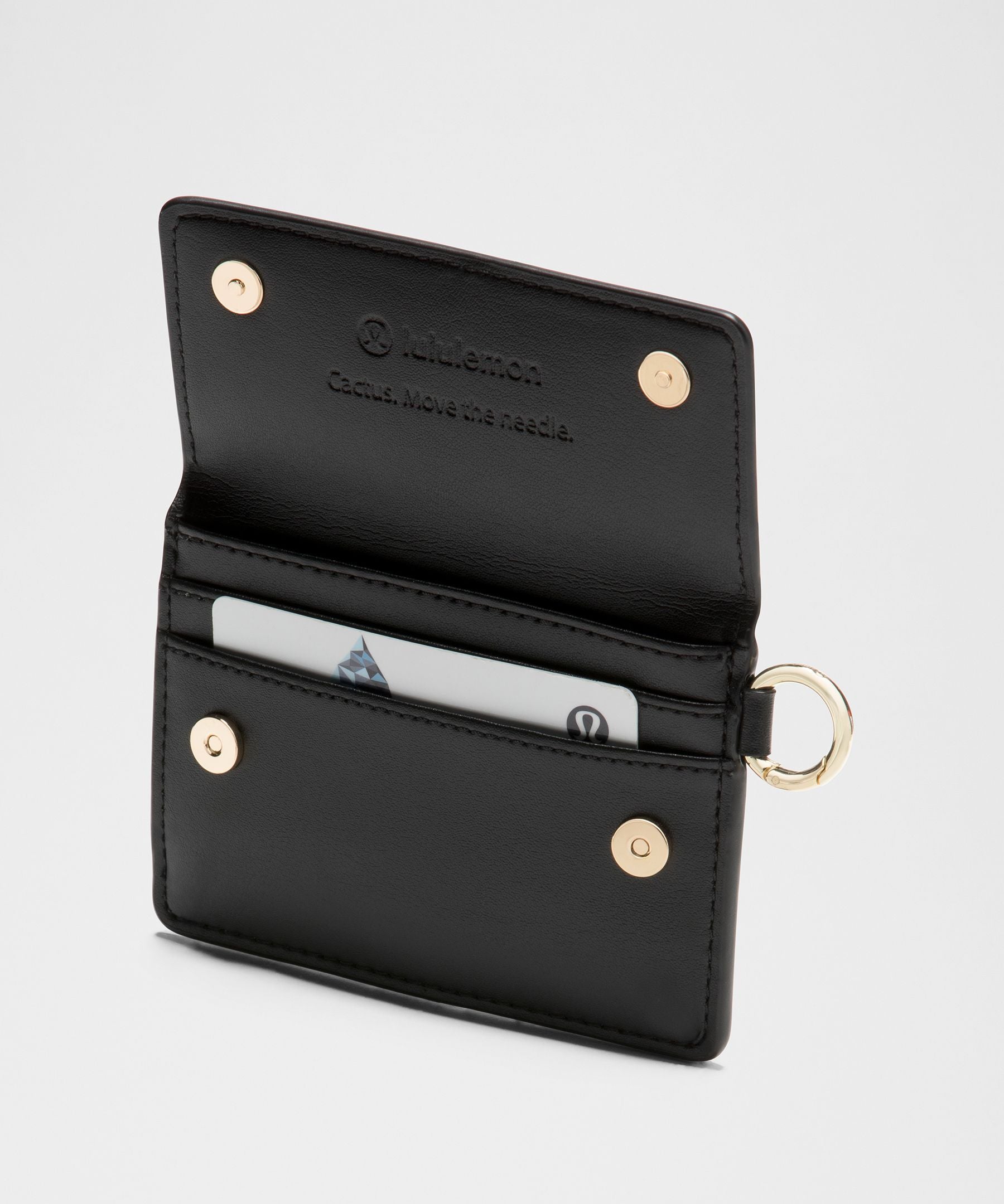Leather Alternative Front-Flap Card Case