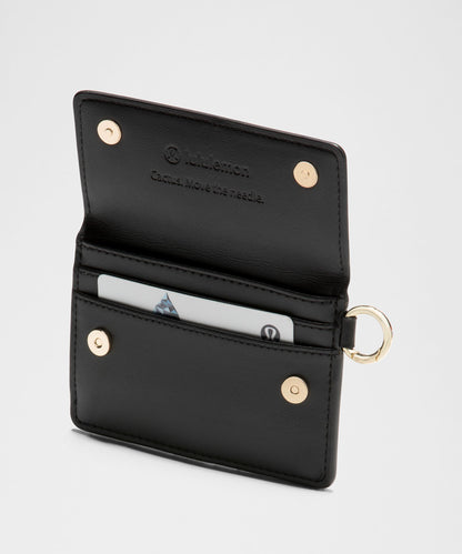 Leather Alternative Front-Flap Card Case