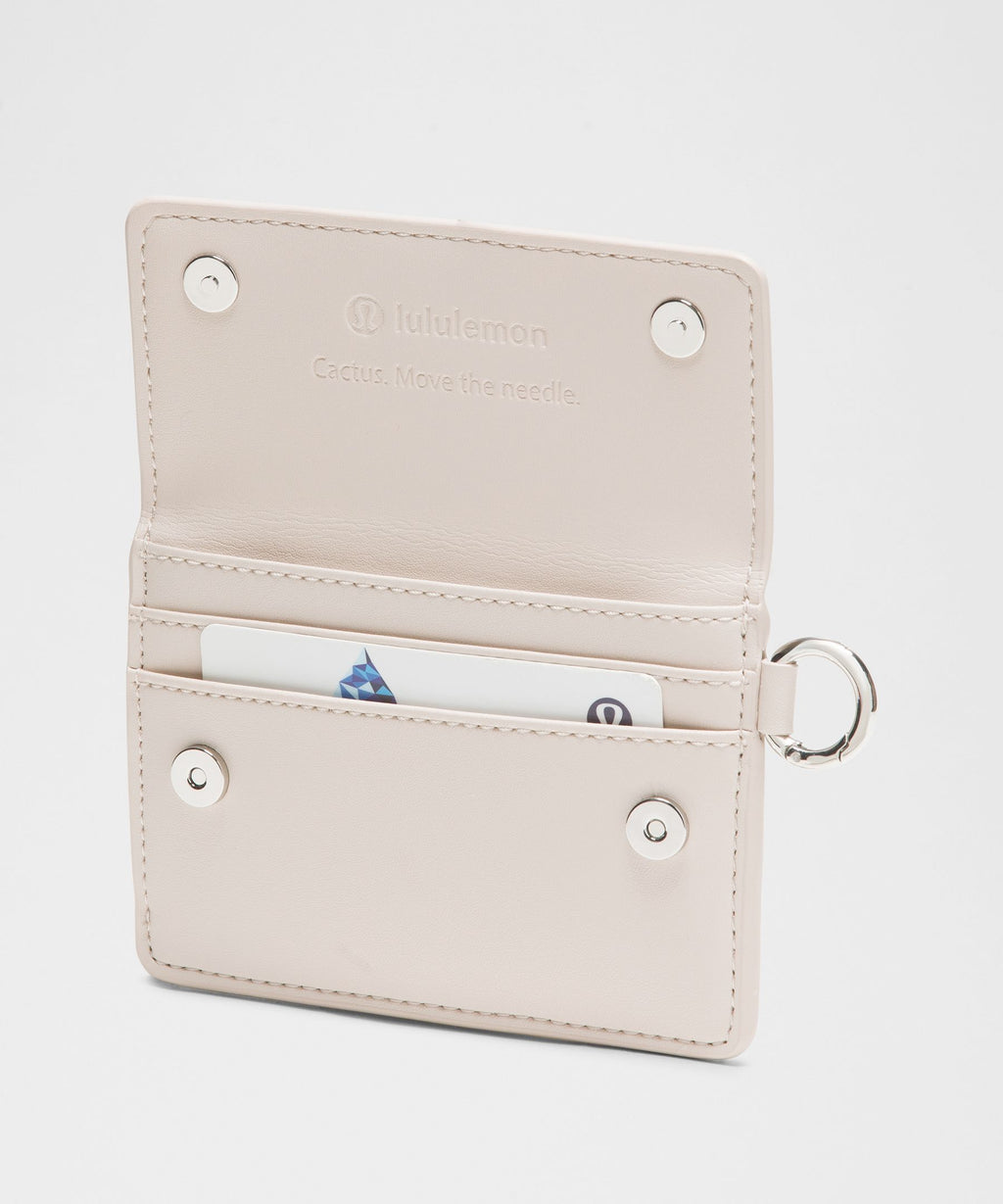 Leather Alternative Front-Flap Card Case