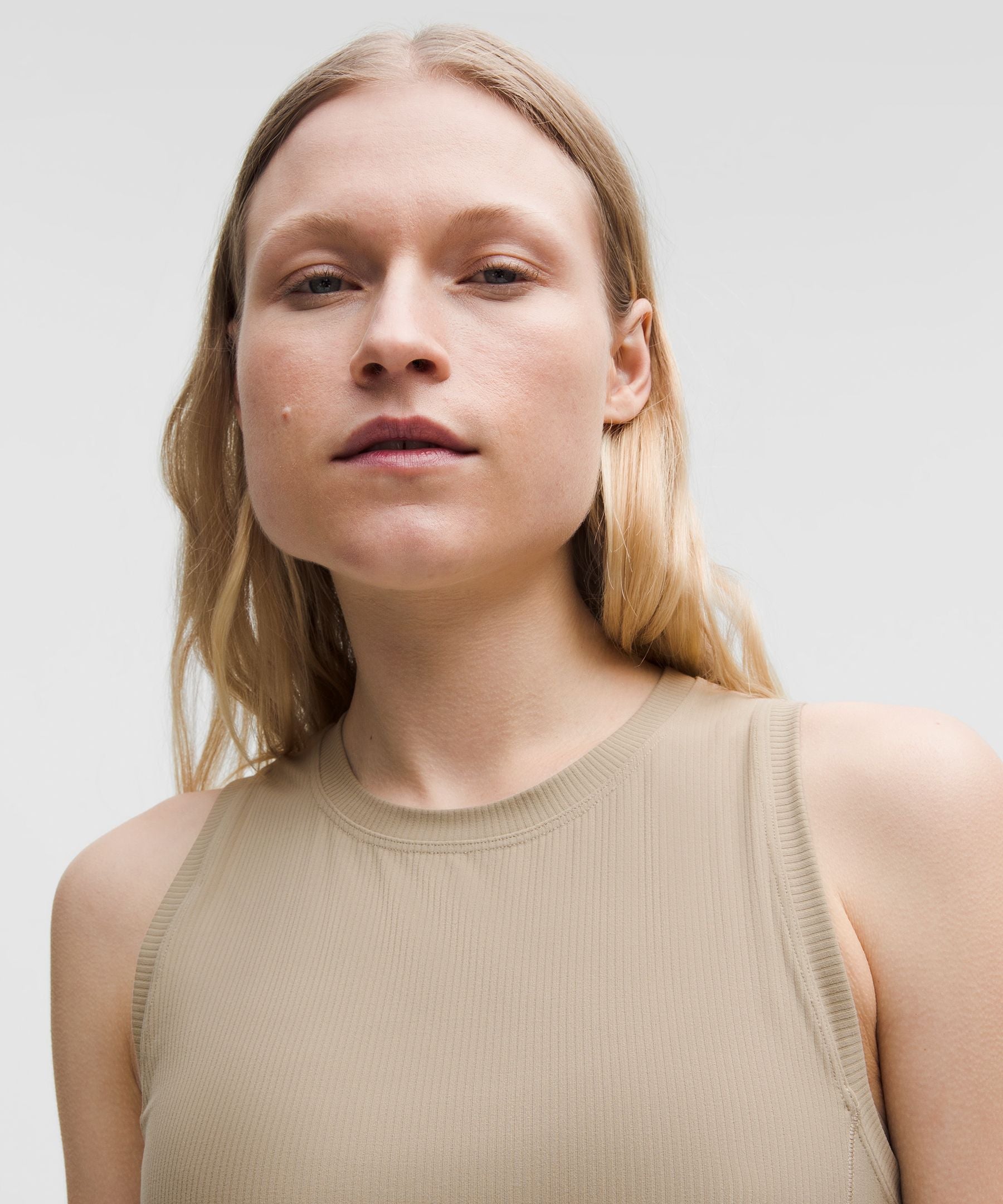 All Aligned Ribbed Midi Dress