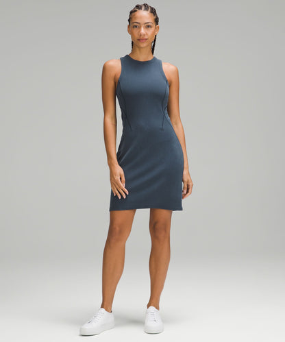 Ribbed Softstreme Slim-Fit Tank Dress