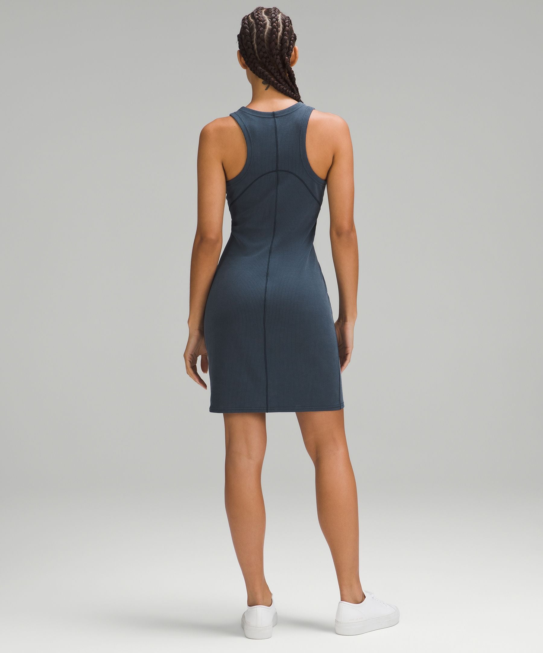 Ribbed Softstreme Slim-Fit Tank Dress