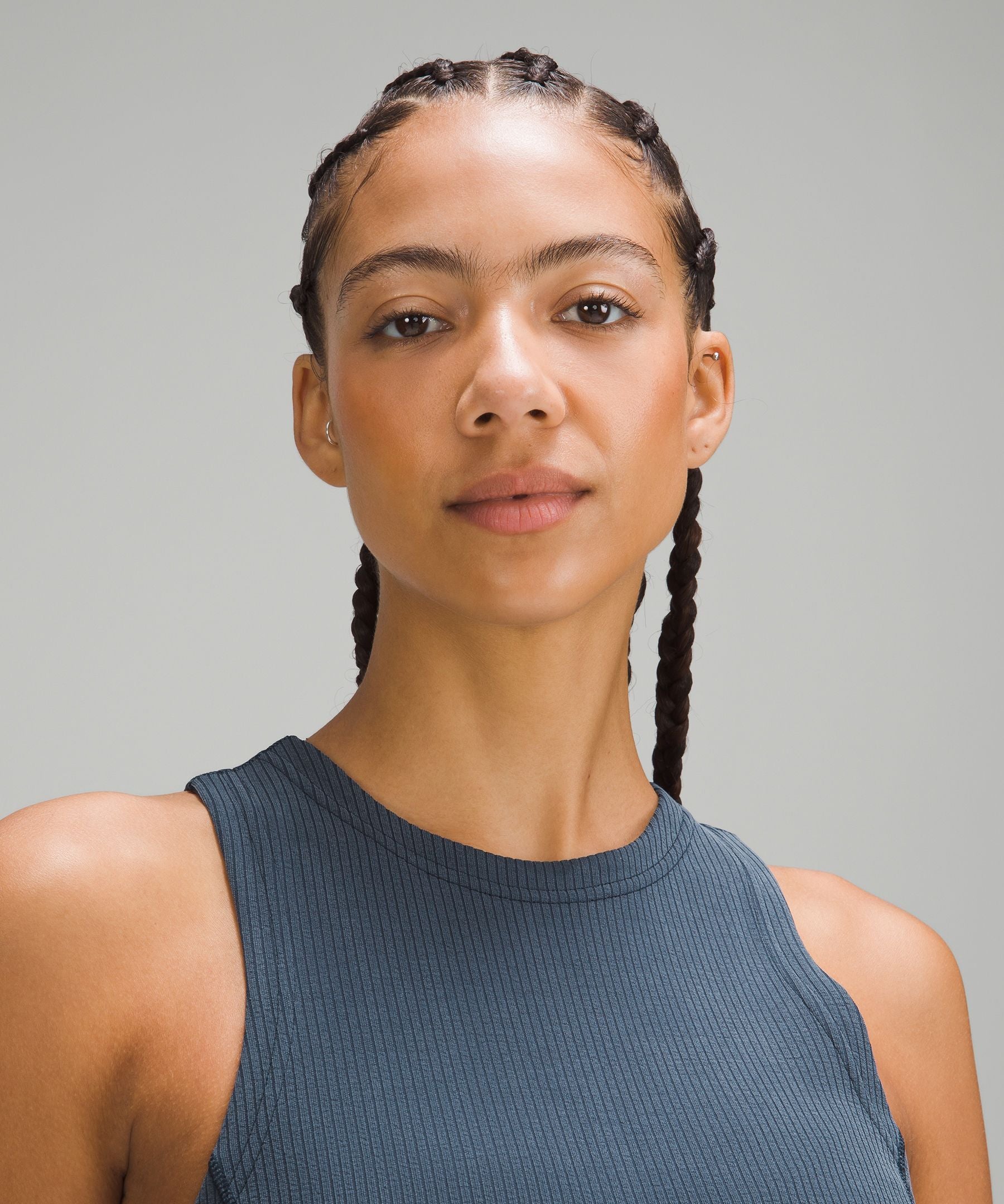 Ribbed Softstreme Slim-Fit Tank Dress