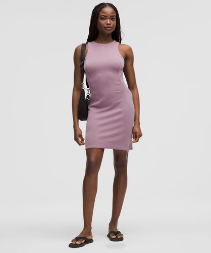 Ribbed Softstreme Slim-Fit Tank Dress