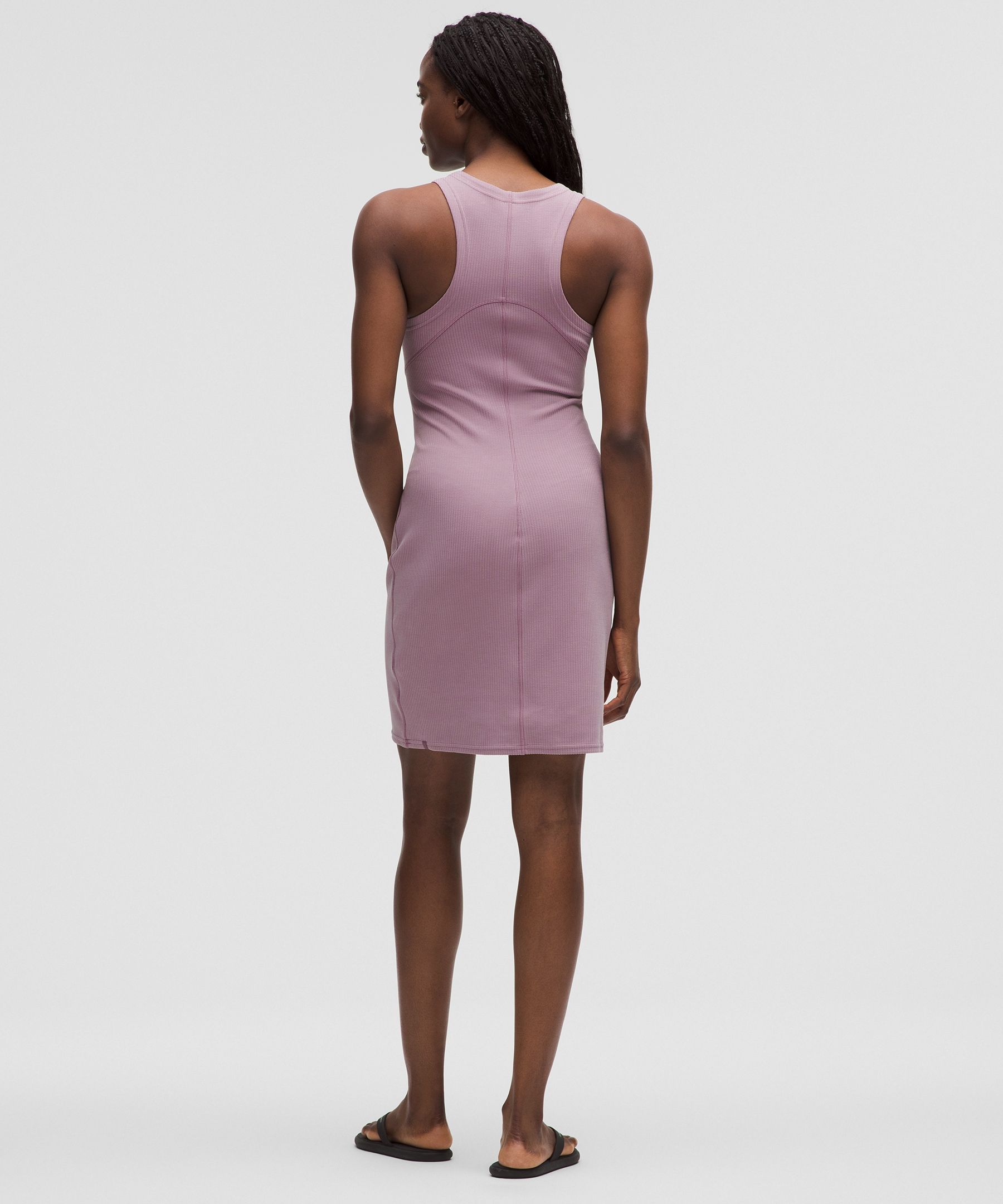 Ribbed Softstreme Slim-Fit Tank Dress