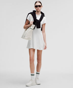 Short-Sleeve Polo Dress