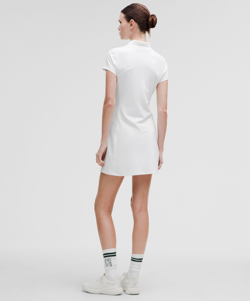 Short-Sleeve Polo Dress