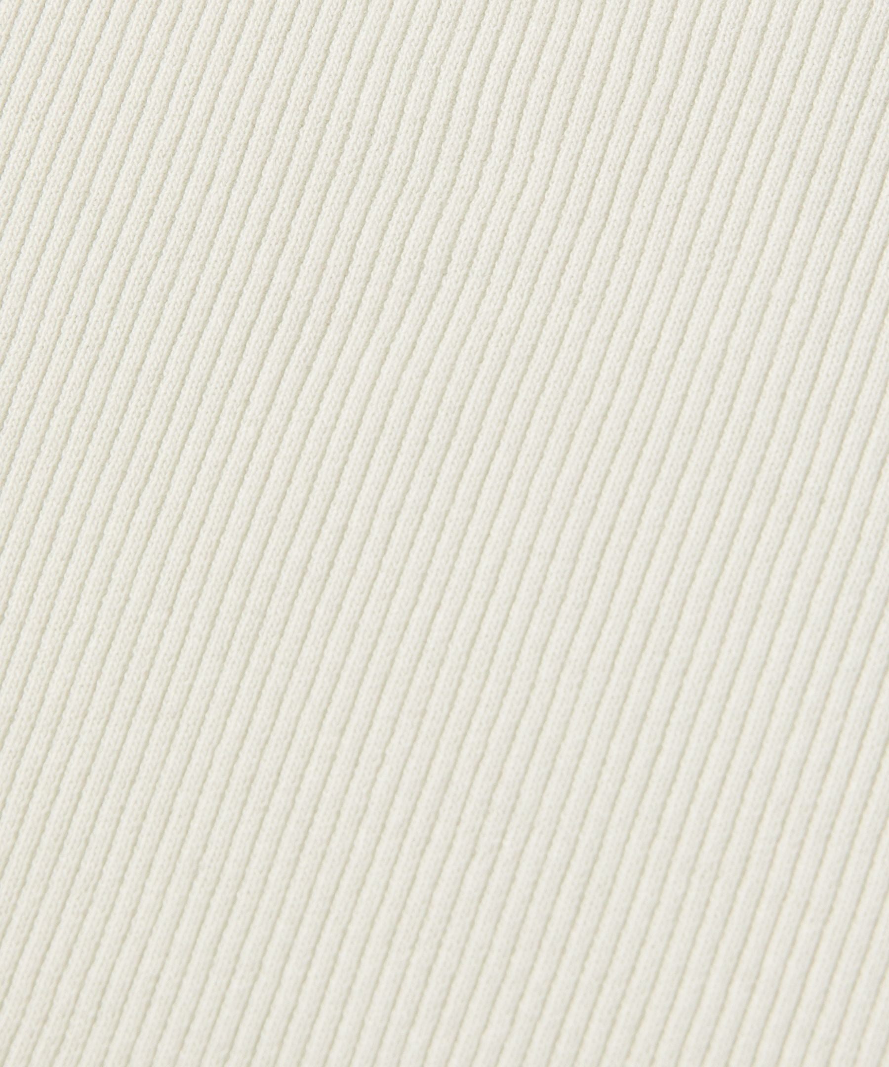 Ribbed Cotton Modal Cut-Out Dress