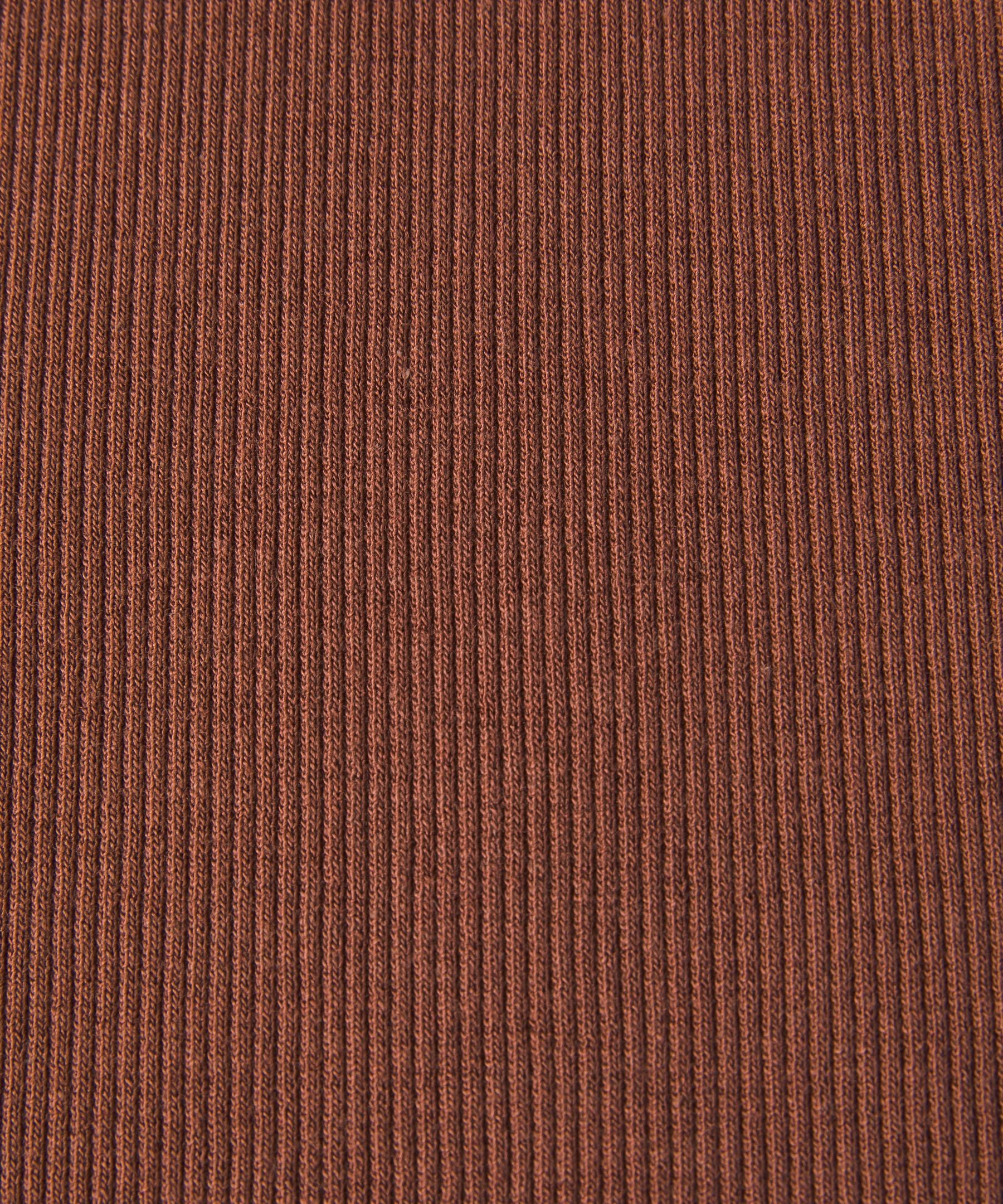 Ribbed Cotton Modal Cut-Out Dress