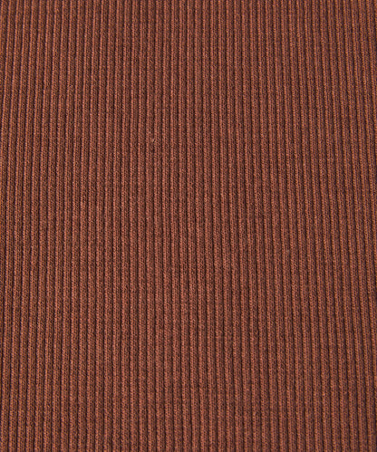 Ribbed Cotton Modal Cut-Out Dress