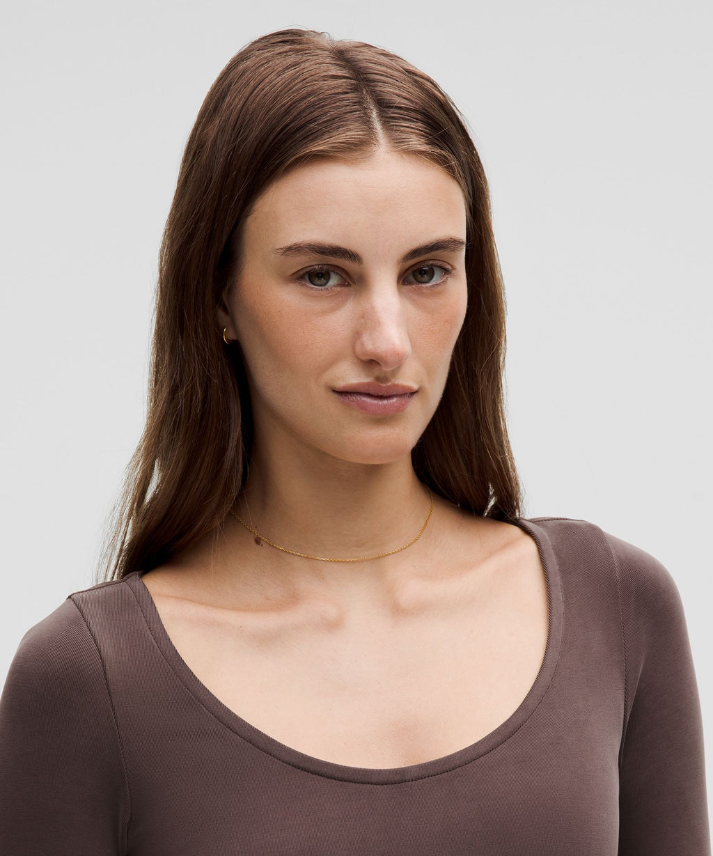 Drapey Softstreme Long-Sleeve Maxi Dress