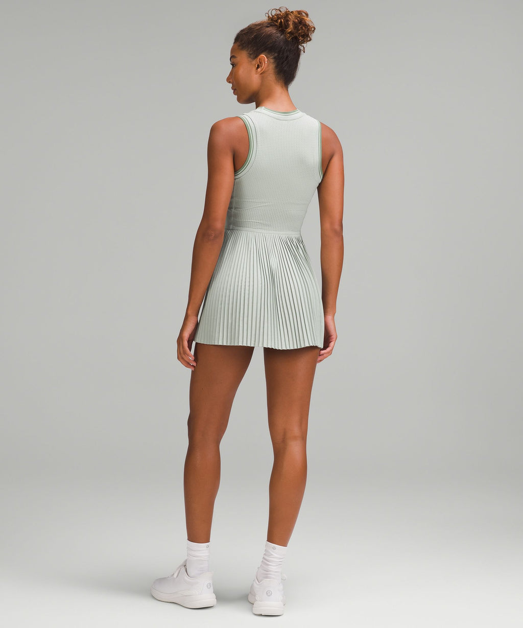 Varsity Scoop-Neck Linerless Tennis Dress