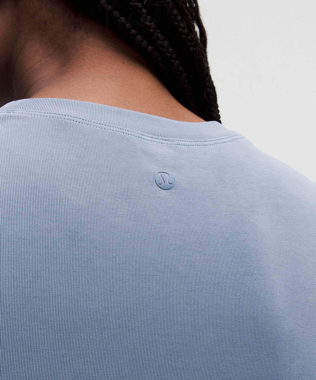 Drapey Softstreme Wrap-Skirt T-Shirt Dress