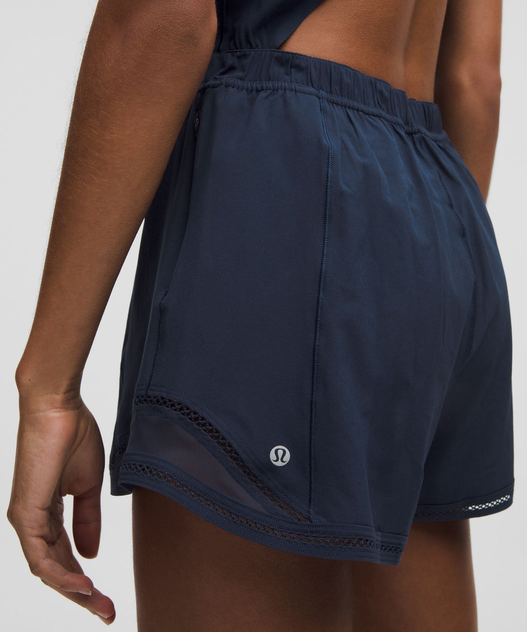 Hotty Hot Running Romper *Lace Trim