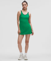 Scoop-Neck Cutout Tennis Dress