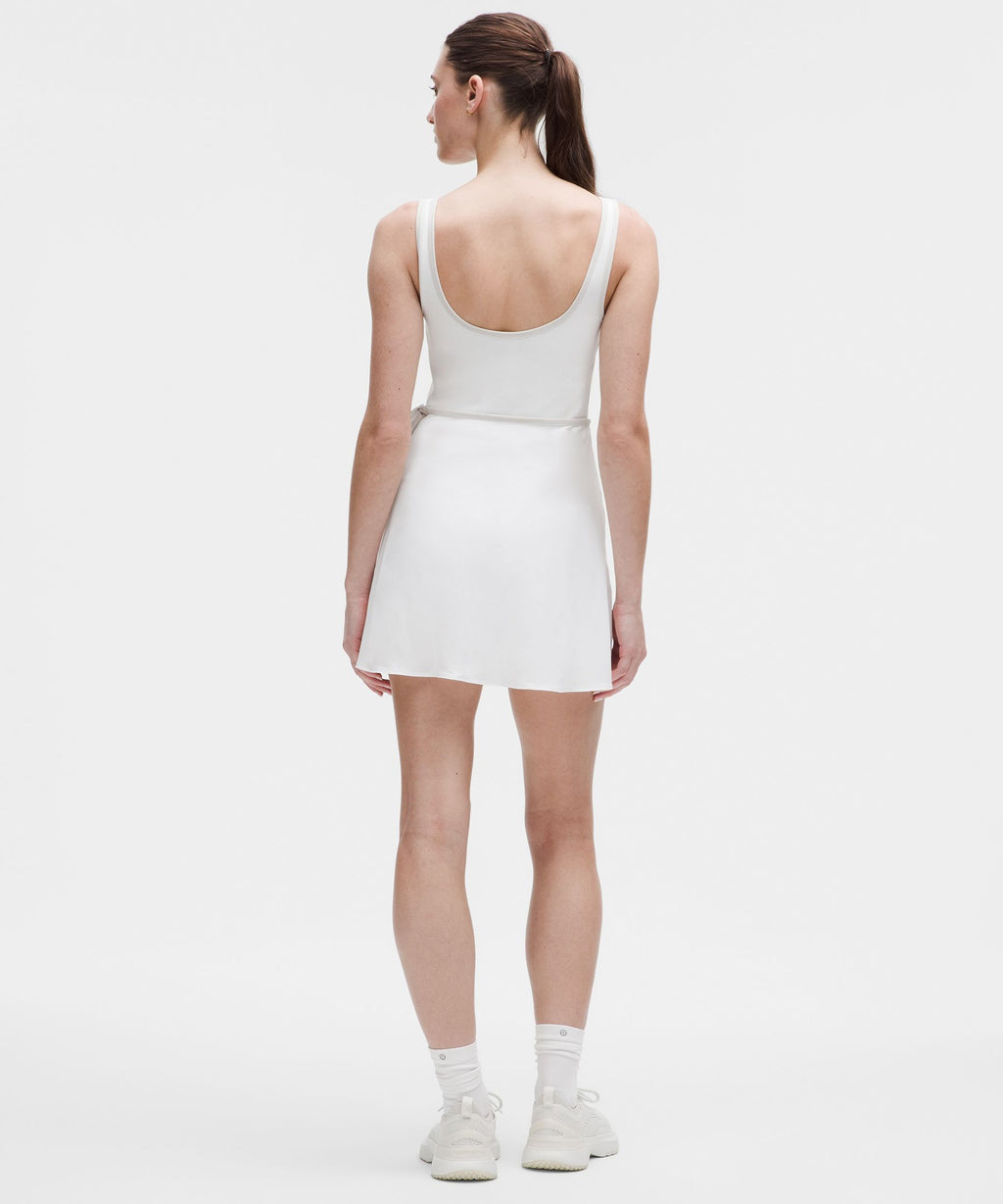 Wrap-Front Tennis Dress