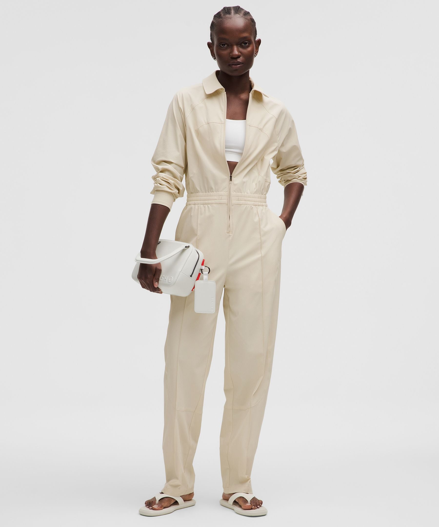 Lightweight Woven Jumpsuit *SLNSH Collection