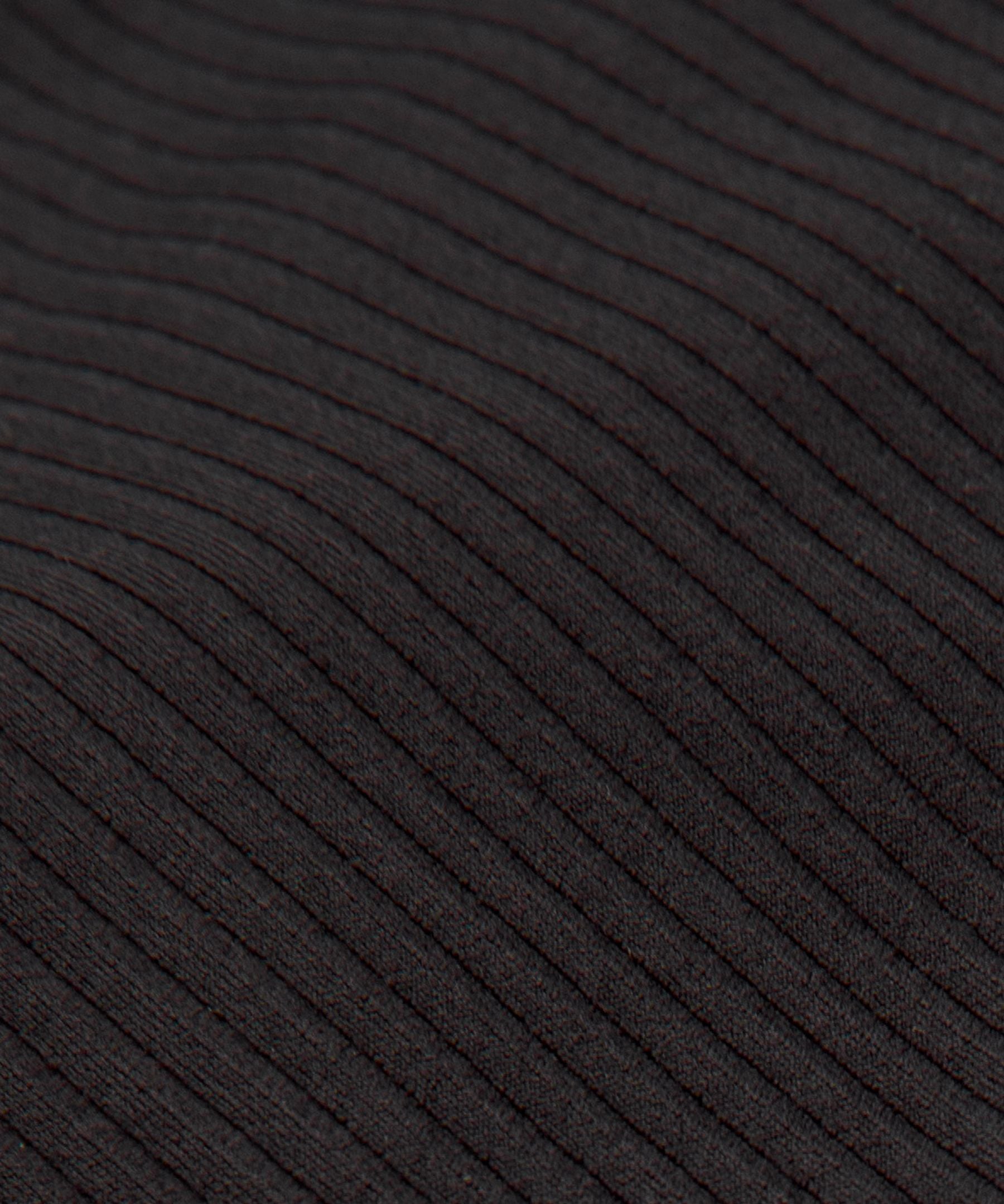 All Aligned Ribbed Long-Sleeve Midi Dress