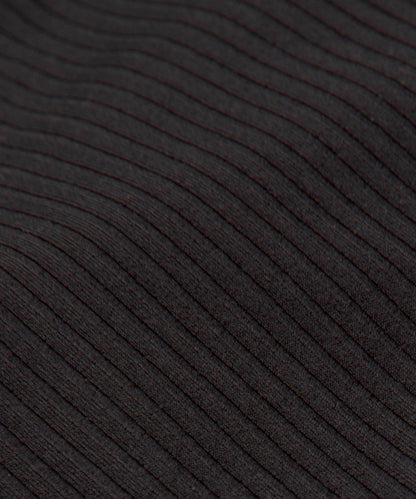 All Aligned Ribbed Long-Sleeve Midi Dress