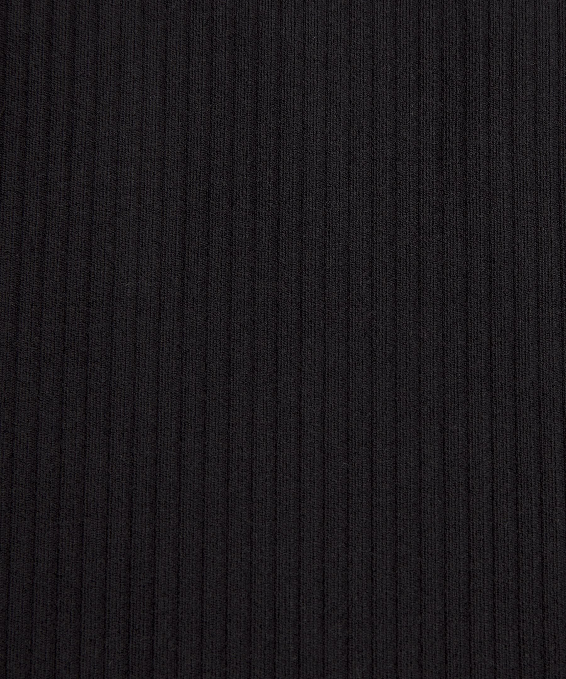 All Aligned Ribbed Long-Sleeve Henley Dress