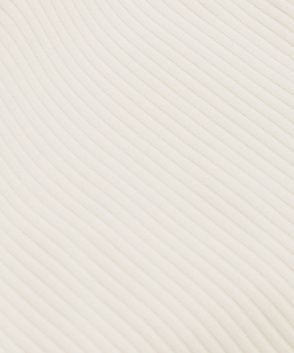 All Aligned Ribbed Long-Sleeve Henley Dress