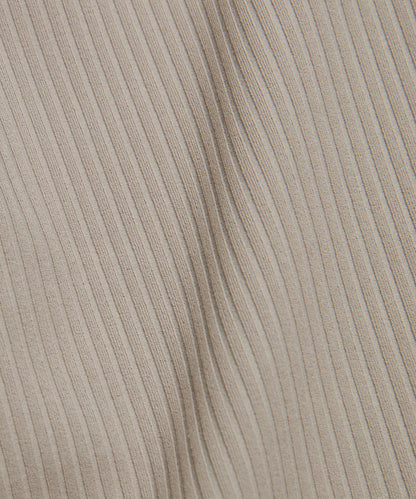 All Aligned Ribbed Long-Sleeve Henley Dress
