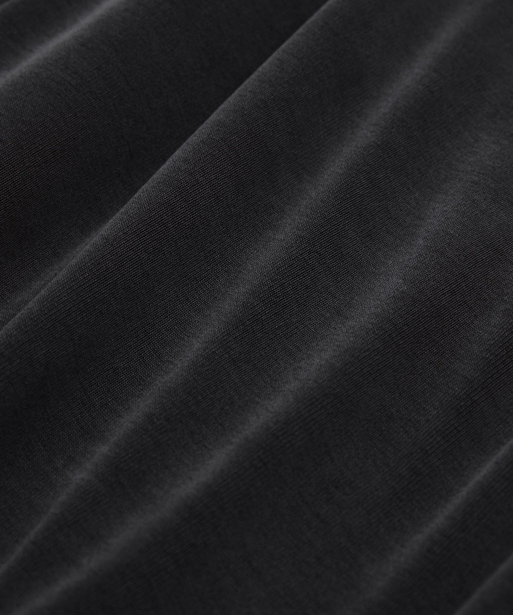 Drapey Softstreme Scoop-Neck Midi Dress