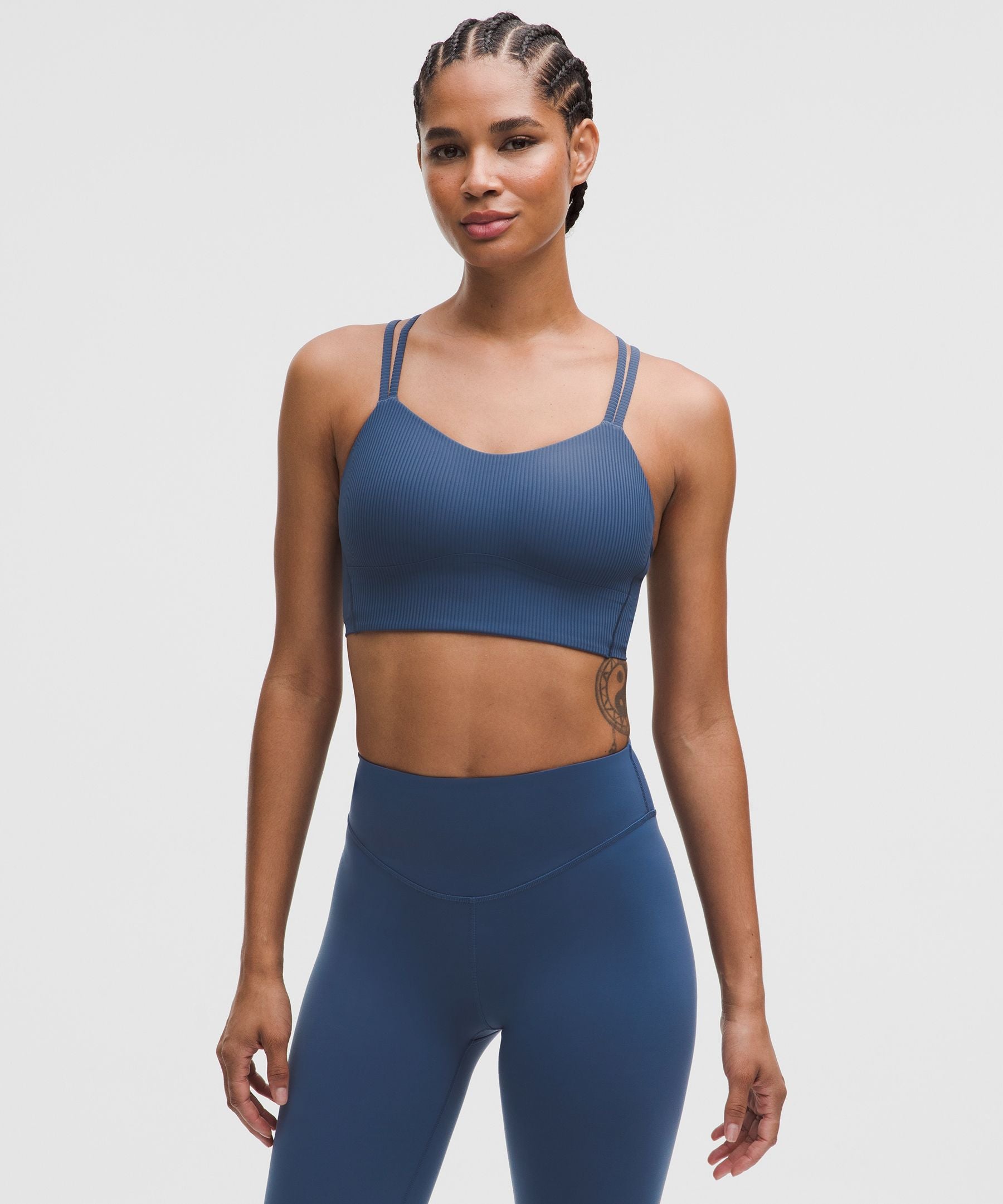 Like a Cloud Ribbed Longline Bra *Light Support, B/C Cup