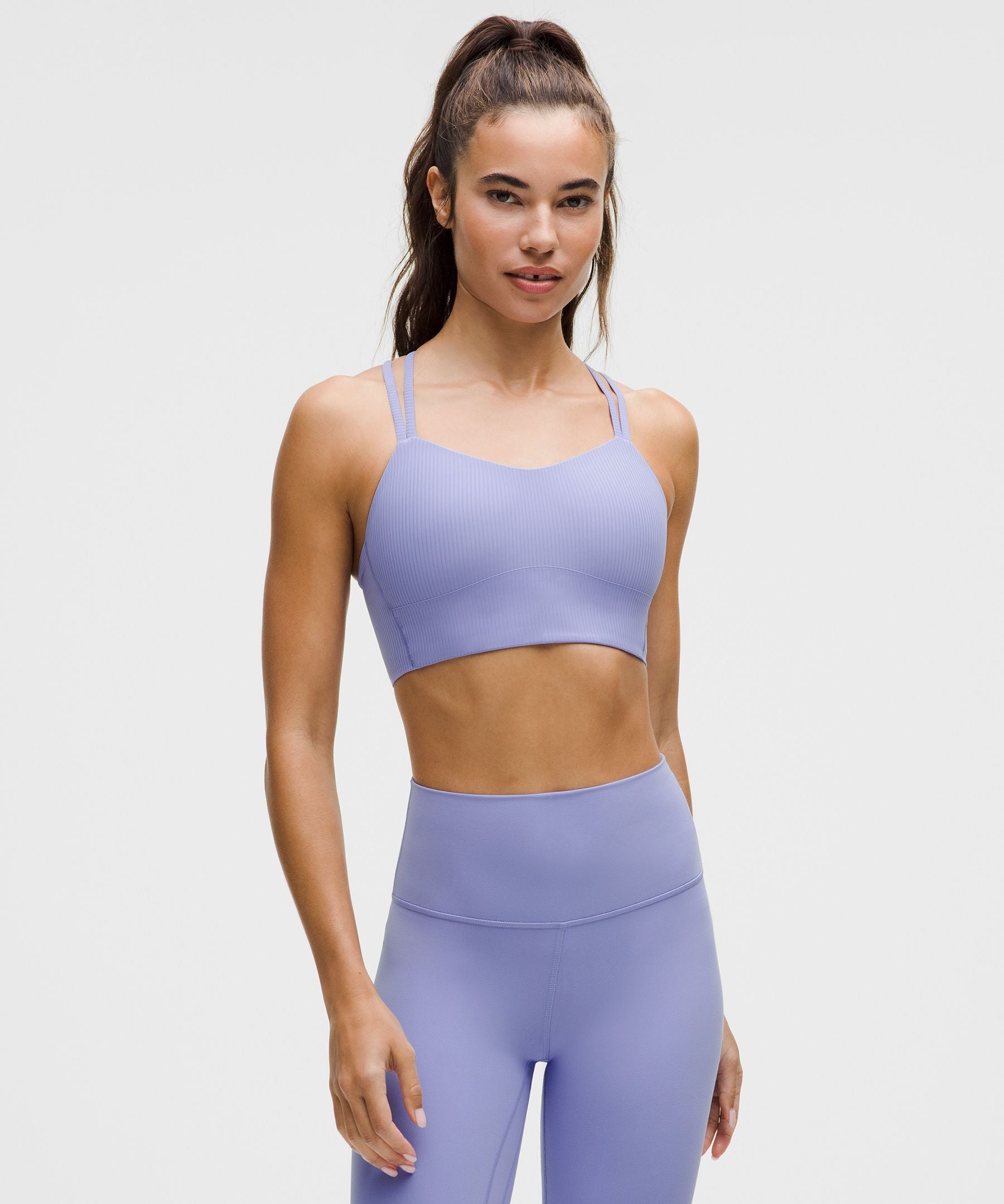 Like a Cloud Ribbed Longline Bra *Light Support, B/C Cup