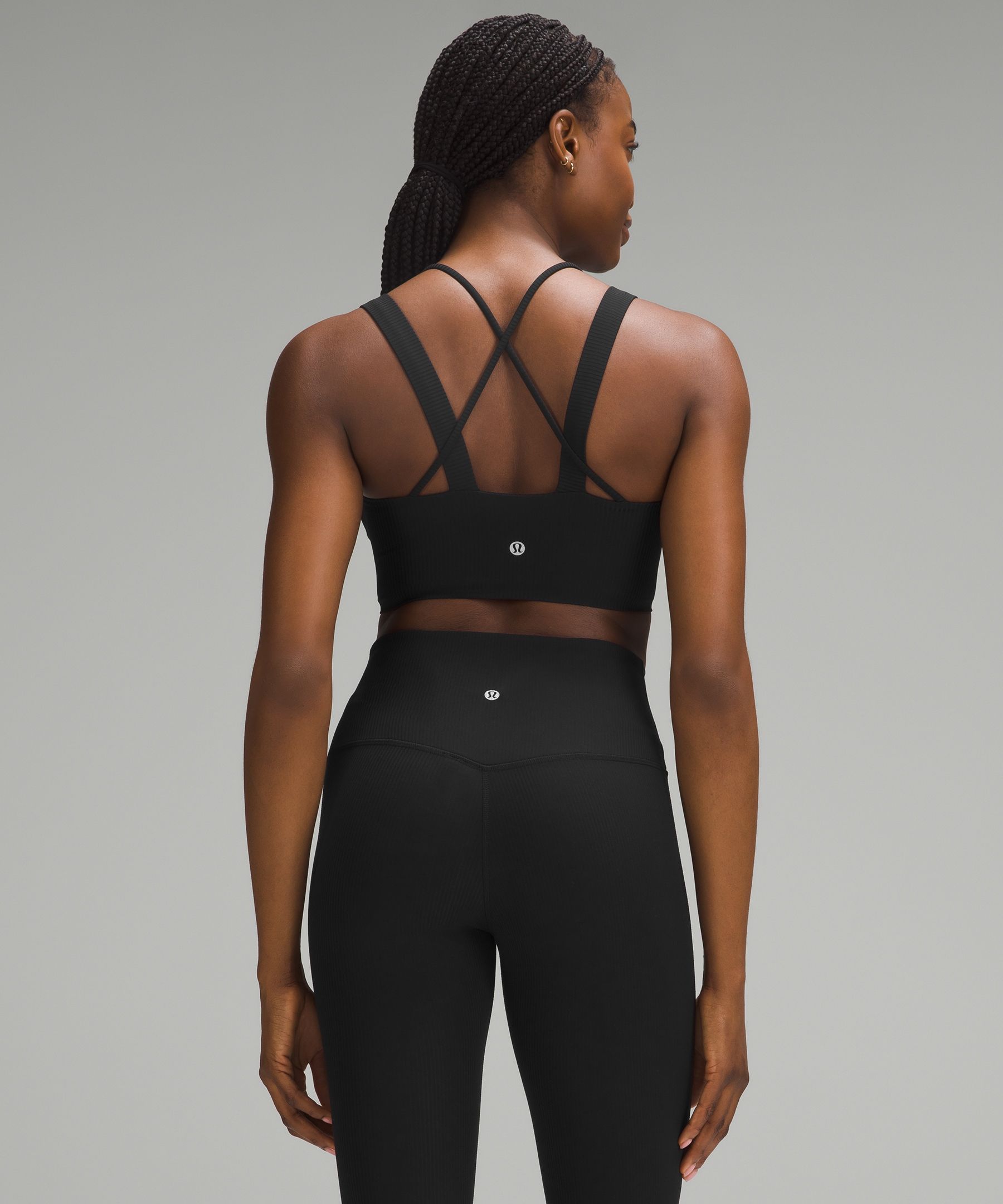 Like a Cloud Ribbed Longline Bra *Light Support, D/DD Cup