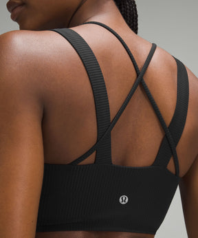 Like a Cloud Ribbed Longline Bra *Light Support, D/DD Cup