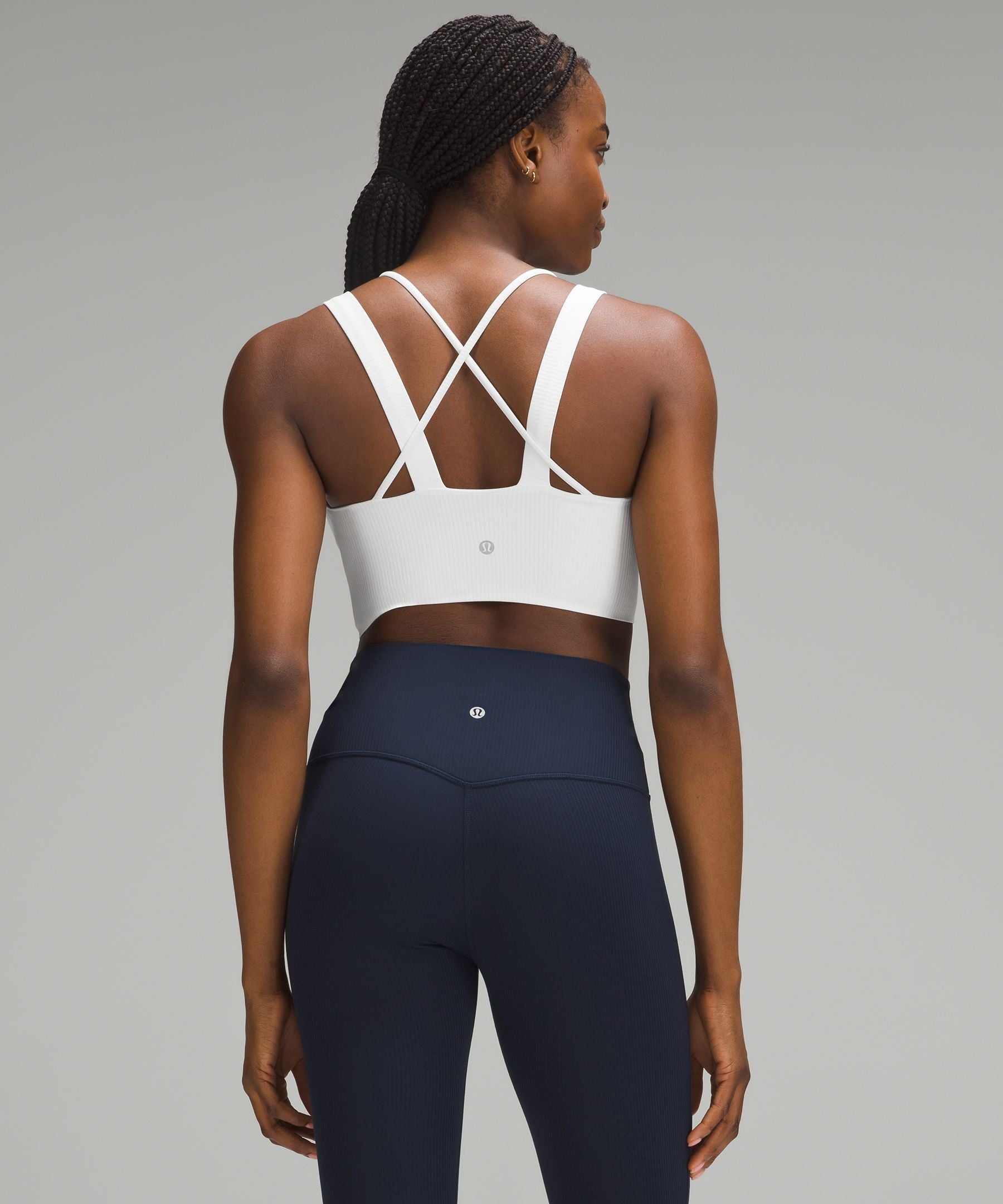 Like a Cloud Ribbed Longline Bra *Light Support, D/DD Cup