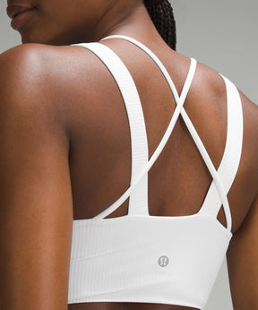 Like a Cloud Ribbed Longline Bra *Light Support, D/DD Cup