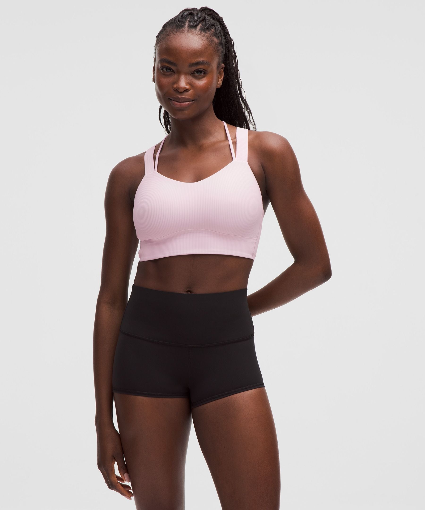 Like a Cloud Ribbed Longline Bra *Light Support, D/DD Cup