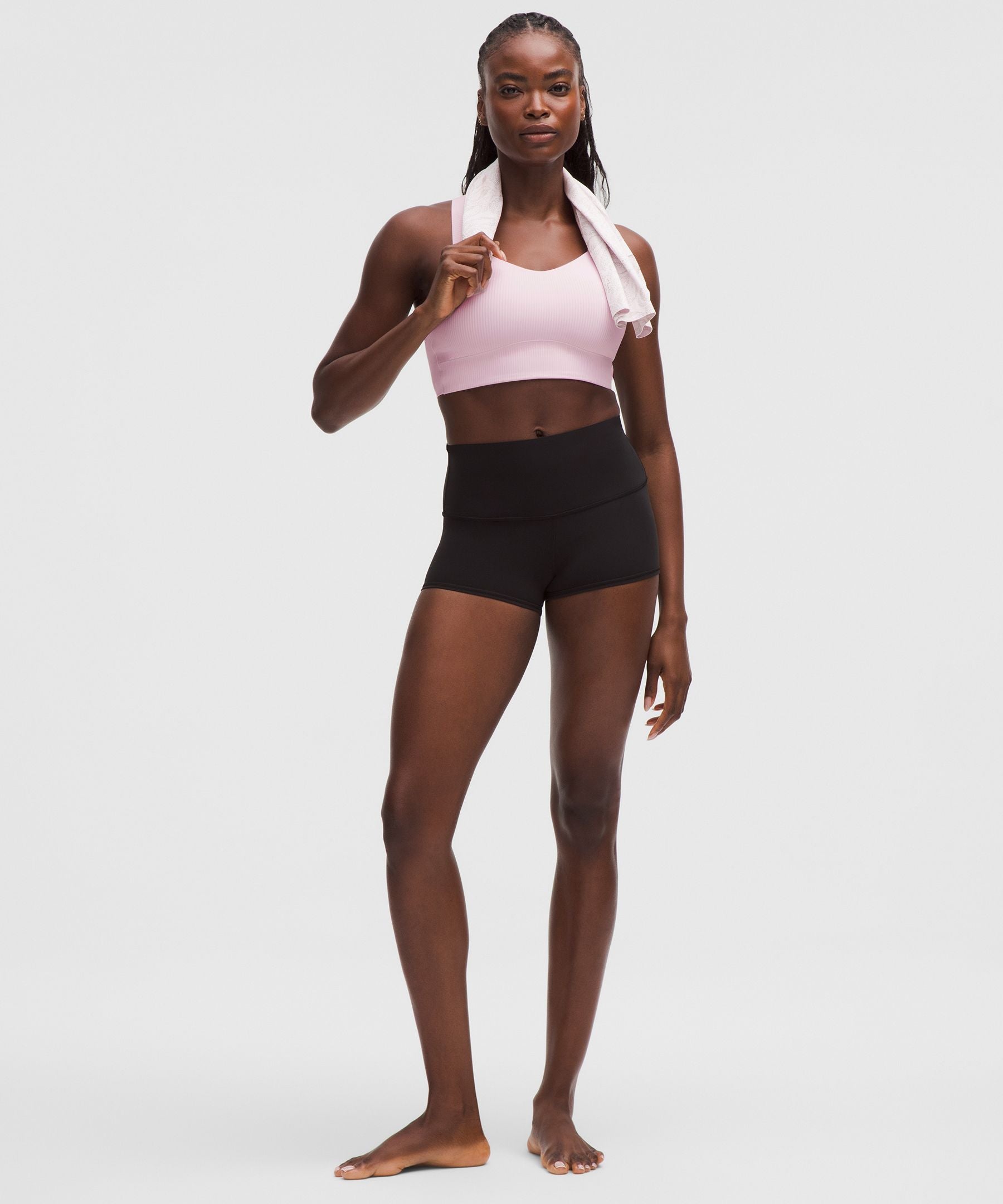 Like a Cloud Ribbed Longline Bra *Light Support, D/DD Cup