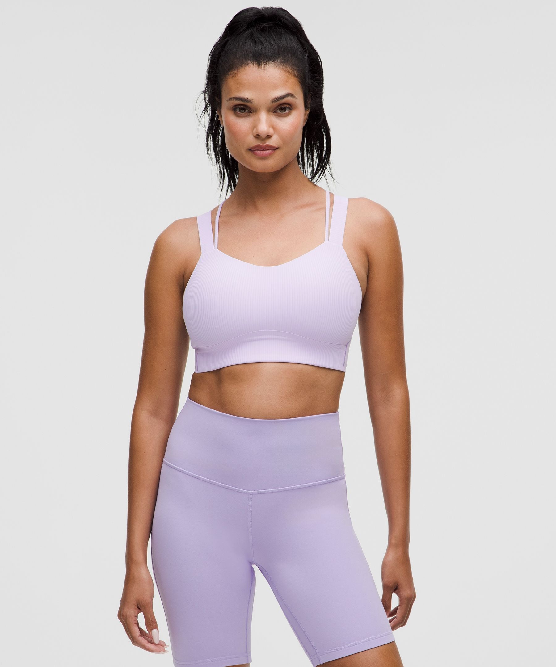 Like a Cloud Ribbed Longline Bra *Light Support, D/DD Cup