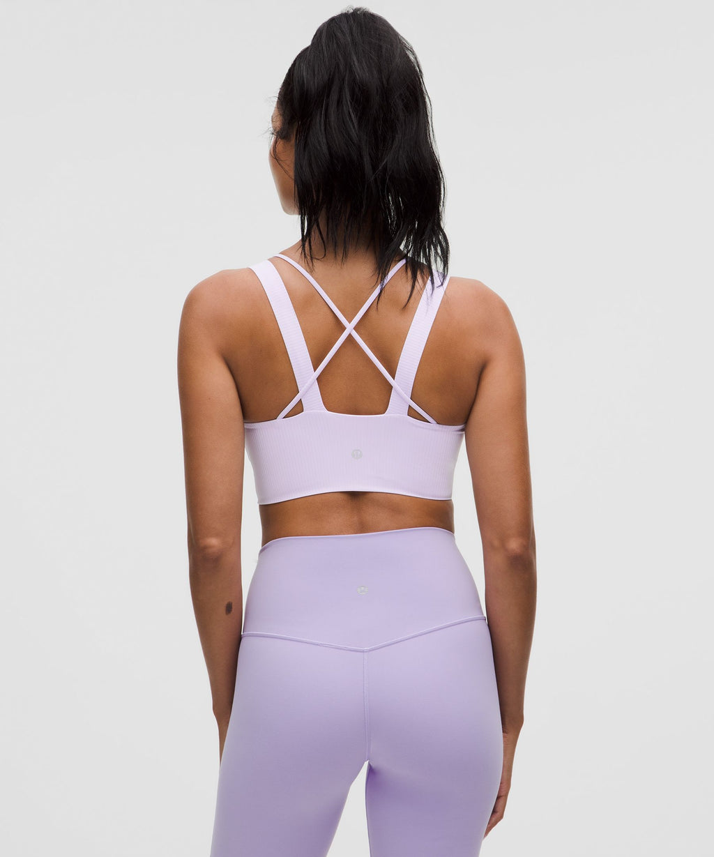 Like a Cloud Ribbed Longline Bra *Light Support, D/DD Cup