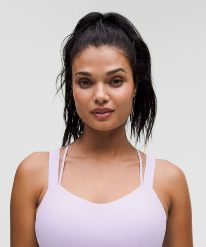 Like a Cloud Ribbed Longline Bra *Light Support, D/DD Cup