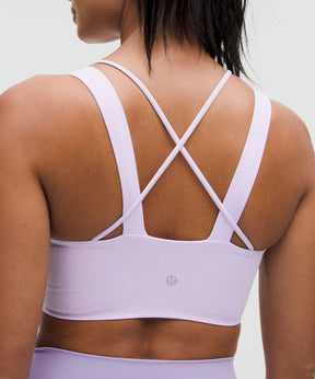 Like a Cloud Ribbed Longline Bra *Light Support, D/DD Cup