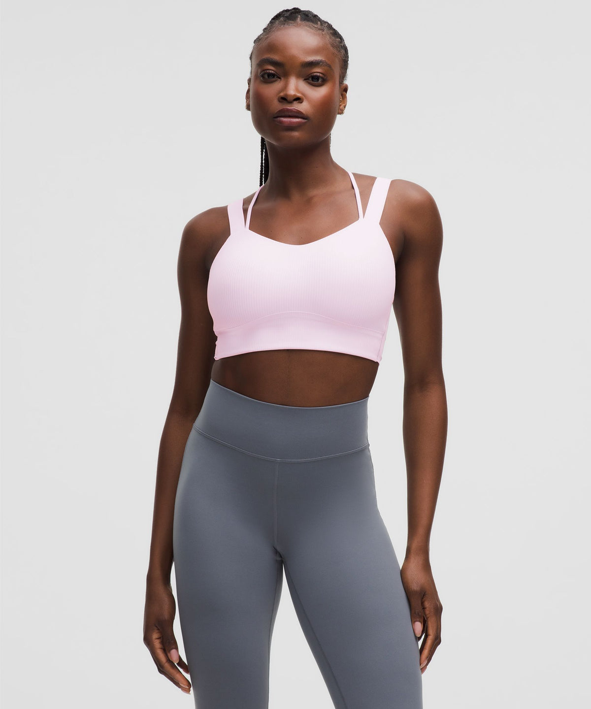 Like a Cloud Ribbed Longline Bra *Light Support, D/DD Cup