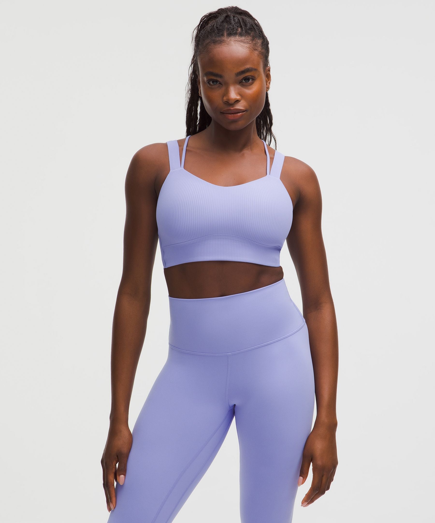 Like a Cloud Ribbed Longline Bra *Light Support, D/DD Cup