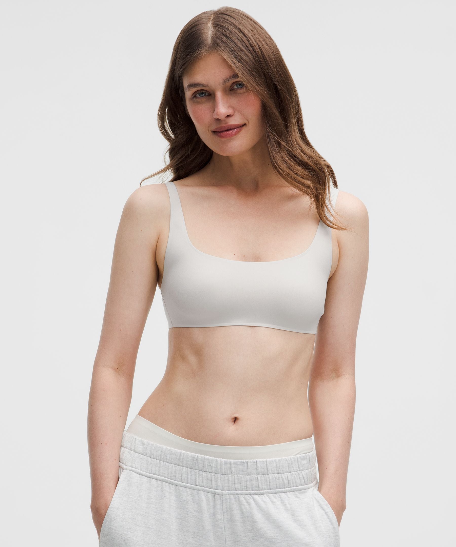 Wundermost Ultra-Soft Nulu Scoop-Neck Bralette *A-D Cups