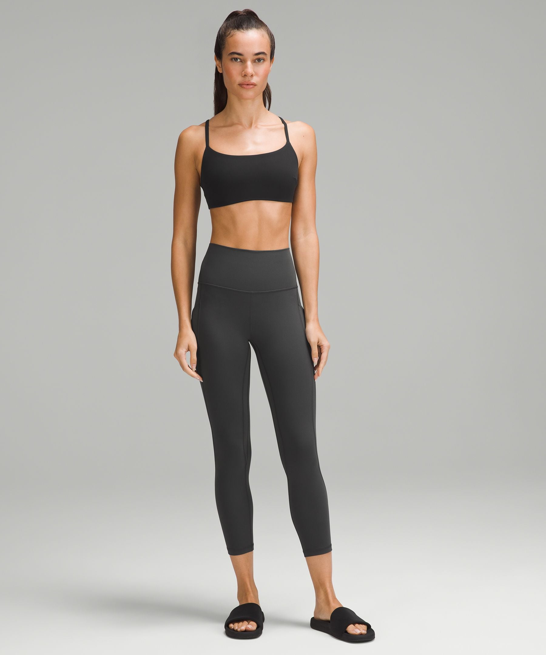 Wunder Train Strappy Racer Bra *Light Support, C/D Cup