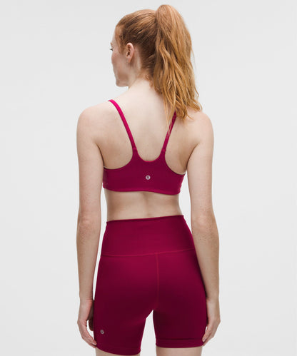 Wunder Train Strappy Racer Bra *Light Support, C/D Cup