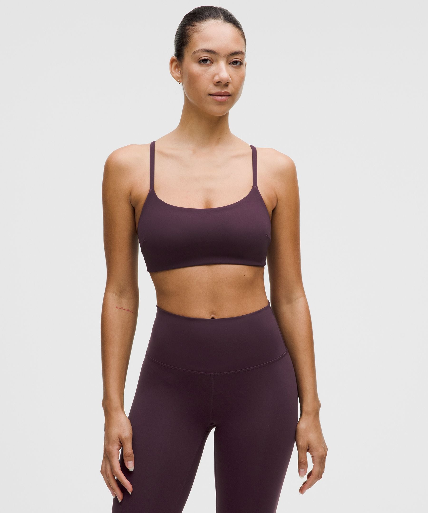 Wunder Train Strappy Racer Bra *Light Support, C/D Cup