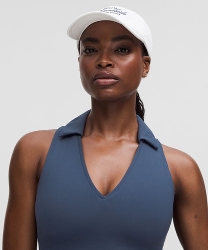 Collared Tennis Longline Bra *Medium Support, B/C Cup