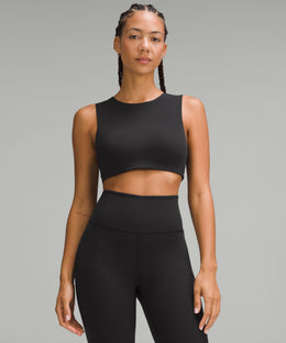 Soft Foam Cup Sleeveless Crewneck Bra *Light Support, C/D Cup